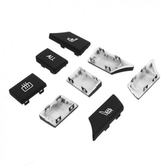 Set 14 Button Key Caps A/C Heater Switch Repair Kit For BMW 5 6 7 F10 F01 F12