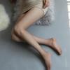 Women's Ultra-Thin Black Stockings: Slimming, Sexy, Anti-Snag High-End Silk for a Nude Spring and Summer Look.