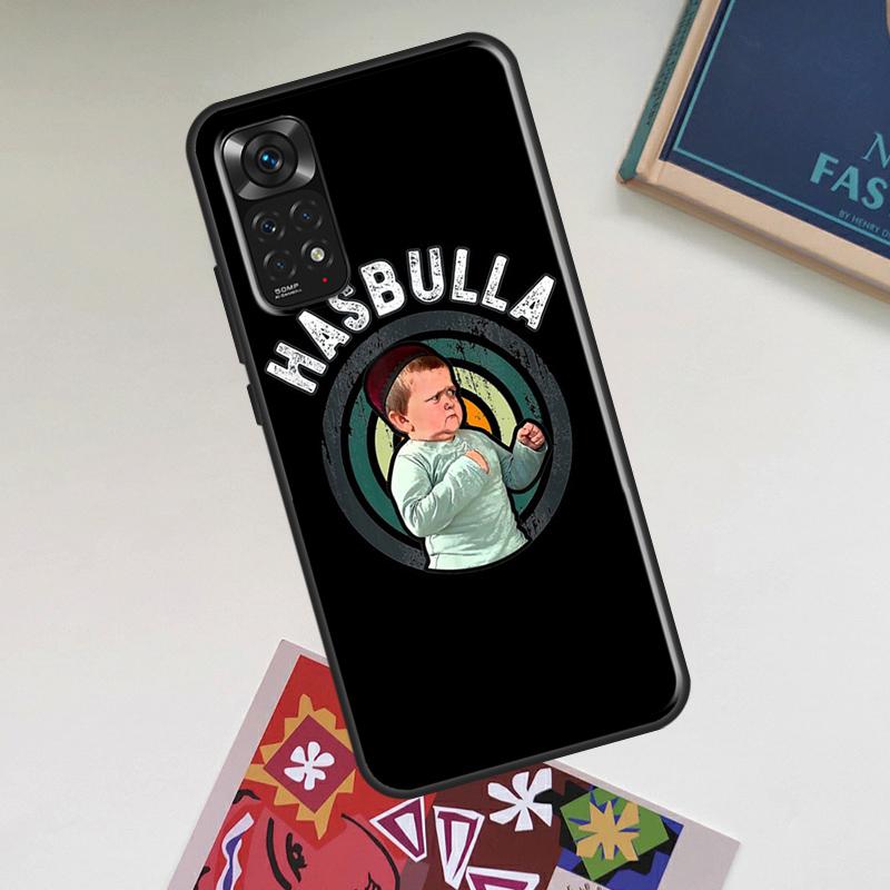 Funny hasbulla Case For Xiaomi Redmi Note 14 Pro 13 12 11 9 10 15 Pro Plus Redmi 15 C 14C 13C 10C 12C Cover
