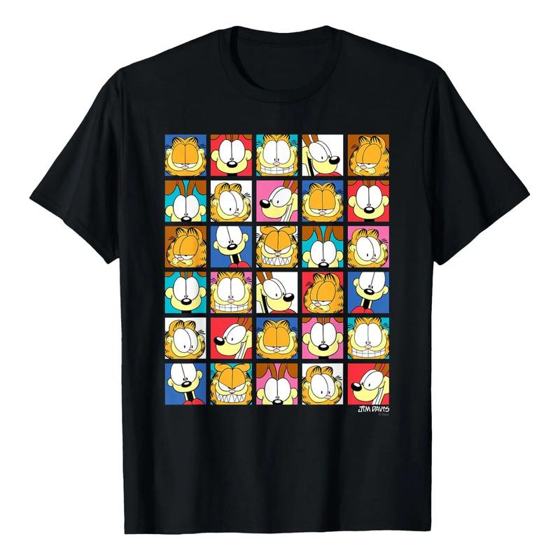 Camiseta Con Collage Ripple Junction X Garfield Expressions S разноцветный