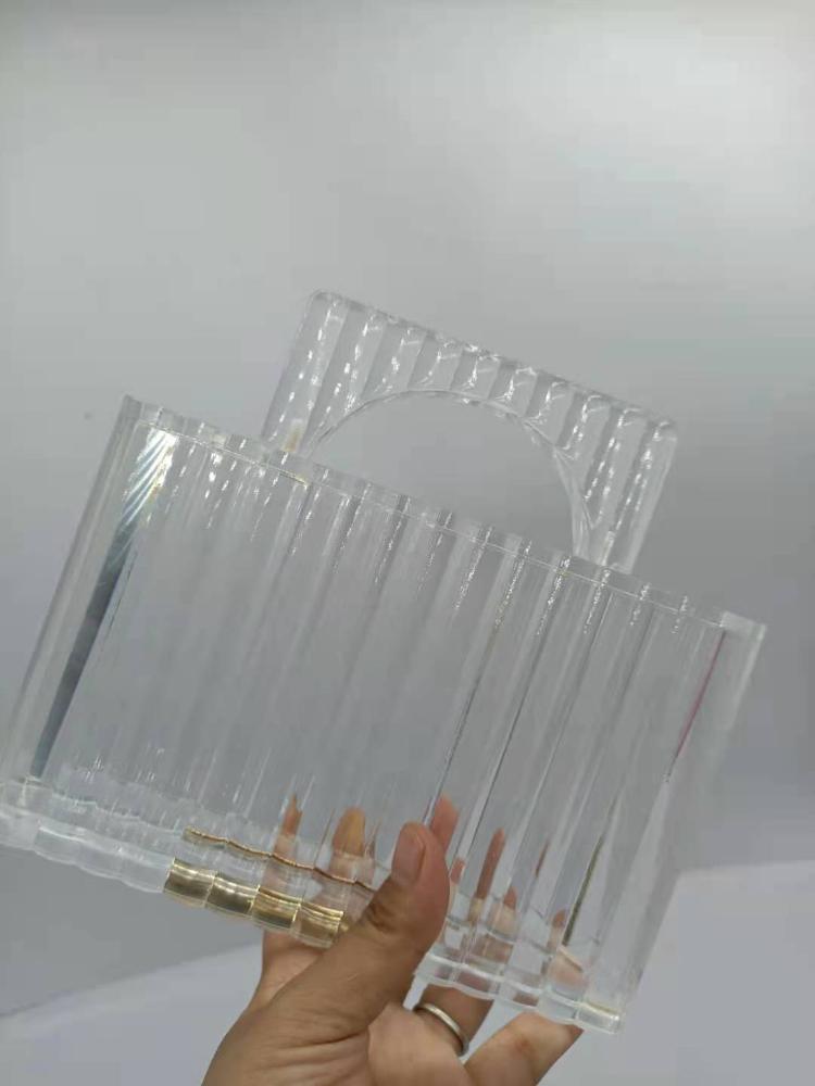 Acrylic Evening Bag Clutch Fashion New Trend Summer Handbag Transparent Small Women's Handbags Ladies Hand Bags Shoulder White