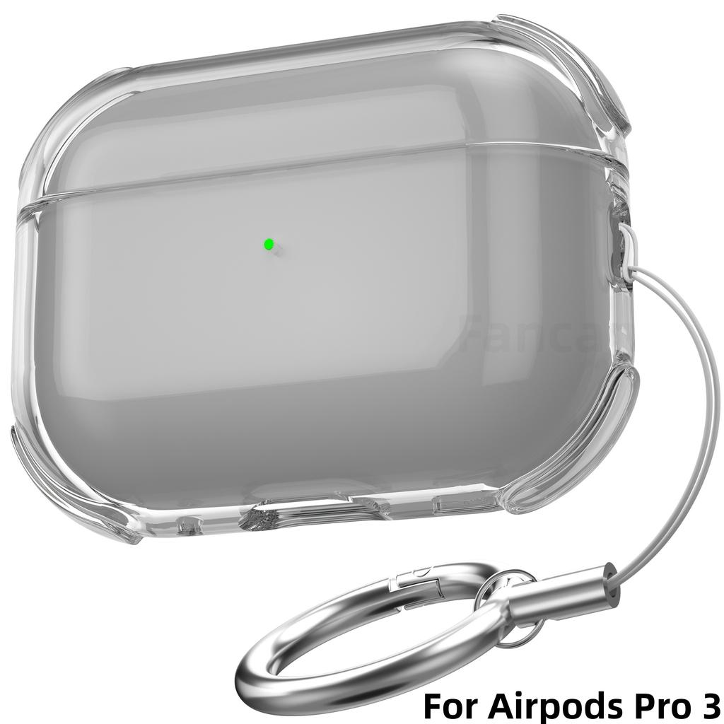 For Airpods Pro 3 Clear Case 2025 for Airpods Pro 3rd Generation Case Cover Soft TPU Skin for Airpod Pro 3 Gen with Cleaning Pen