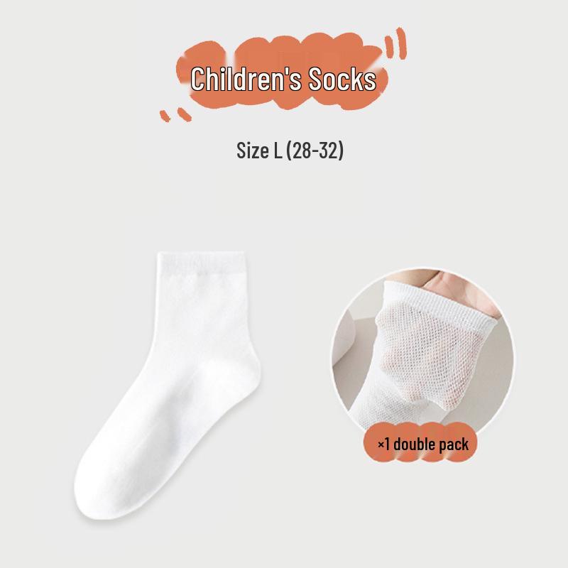 Kinder Einweg Sommer Kurze Socken - Waschfrei, Reisefreundlich, Mittlere Wadenlänge für Jungen und Mädchen