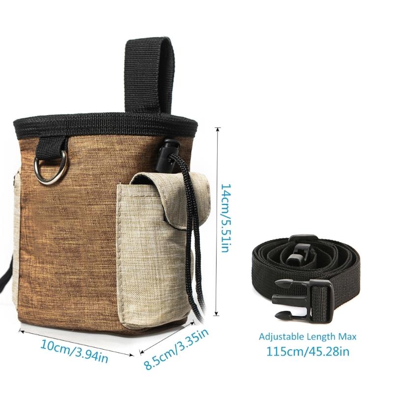 Pet Treat Training Bag for Treats, Kibbles for Small to Large Dogs Pet Snacks Toy Waist Bag Dog Supplies