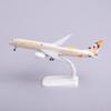 1/300 Scale 20cm Etihad B787 Diecast Metal Airplane Model Toy Kits with Stand for Collections Displays or Boy Gift