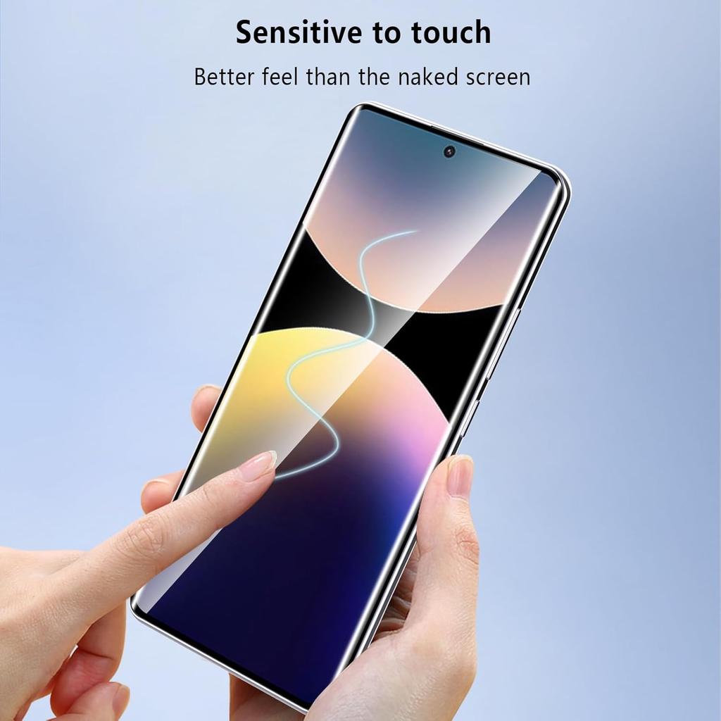 3 pcs for Redmi Note 14 Pro 5G/4G/Poco X7 5G Pro+ Screen protector Tempered Glass for Xiaomi Redmi Note 14 Pro Tempered Glass Case Friendly
