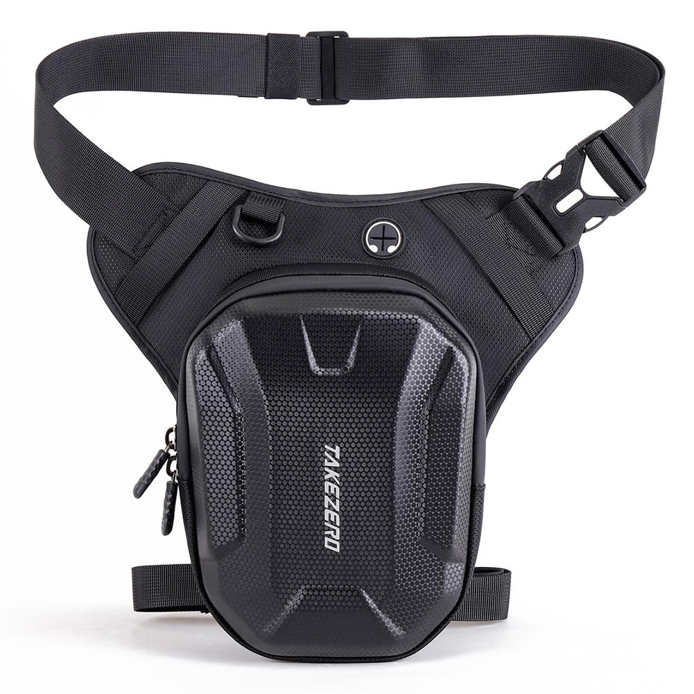 Motorcycle Leg Side Bag Adjustable Bicycle Thigh Belt Bag Large Capacity Cycling Crossbody Bag for Outdoor Sports Ride