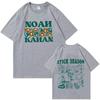 Noah Kahan Shirt Stick Season Tour Tee Noah Kahan Music Shirt Stick Season Album Shirt Fan Gifts O-Neck Short Sleeve Shirts
