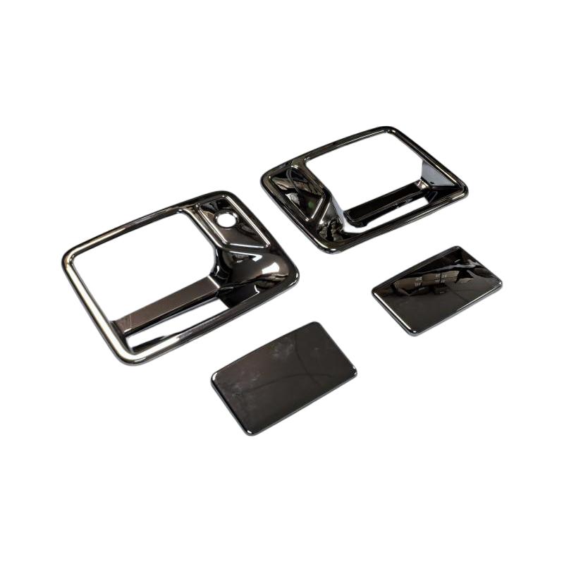 One Set for 2 Doors Chrome Door Handle Covers for Ford F250 F-250 F350 F-350 F450 F-450 SUPER DUTY 1999-2016