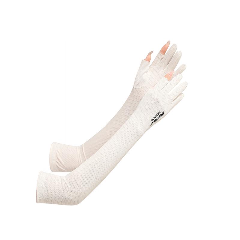 Damen Eis-Seide Sonnenschutz Armstulpen für Outdoor-Radsport
