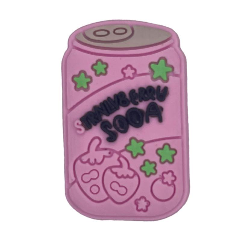 Pink Fresh Shoe Charms & Decorative Buckles DIY Accessories