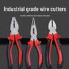 Versatile Pliers Set: 8” Tiger Pliers, Wire Cutters, 6” Needle-Nose Pliers, Household & Diagonal Cutting Pliers, Electrician's Pliers