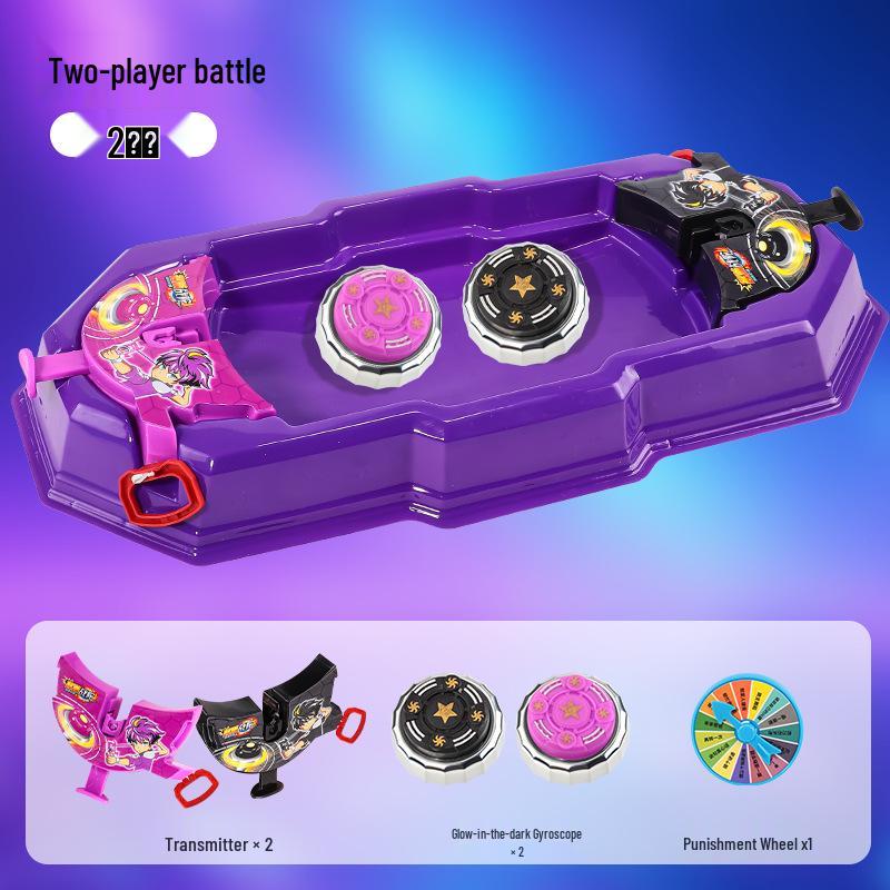 Светящийся набор для битвы гироскопов из сплава для детей