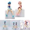 Rem Ram Pvc Figure 14cm Anime Collectible Cartoon Home Wear Decoration