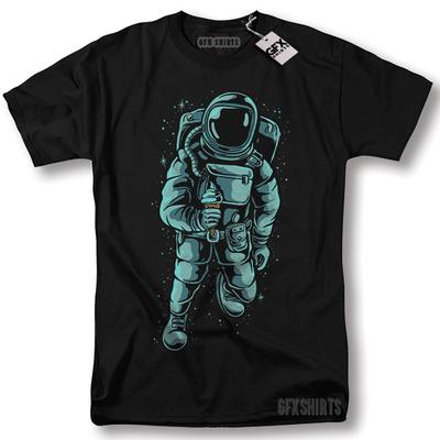 T-shirt Glace d'Astronaute Galaxie Spatiale Cadeau Cool T-shirt Graphique T-shirt Unisexe