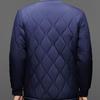 Men's Lambswool Cotton Winter Jacket - Middle-aged Father's Warm Loose Coat with Thick Velvet Liner