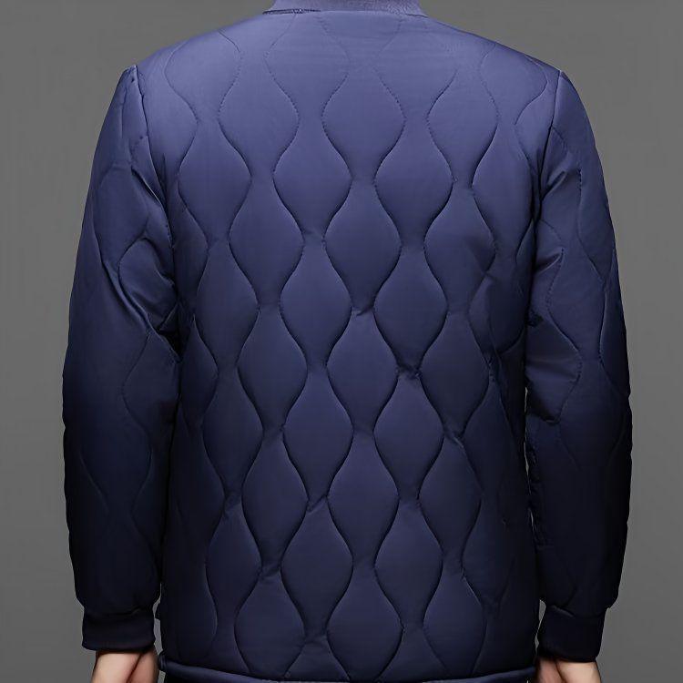 Men's Lambswool Cotton Winter Jacket - Middle-aged Father's Warm Loose Coat with Thick Velvet Liner