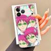 Cute Boy Saiki K-Kusuo Clear Cover Case for iPhone XR 7 8 SE 17 Air XS 16e 15 14 16 Plus 13 12 11 Pro Max