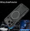 For iPhone 17 Pro Case Compatible with MagSafe Shockproof TPU + PC Phone Back Cover with Kickstand