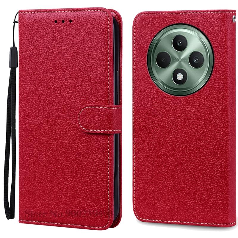 For Oppo Reno 12 FS 5G Etui Lommebok Lær Flip Cover For Oppo Reno 12F Etui Reno 12FS 12 F Reno12F Reno12 Fs Telefonetui Fundas
