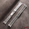 20mm Massives Edelstahl Uhrenarmband für Rolex DATEJUST für Oyster Uhrenarmband Herren Gebogenes Ende Faltschließe Uhrenarmband Armband