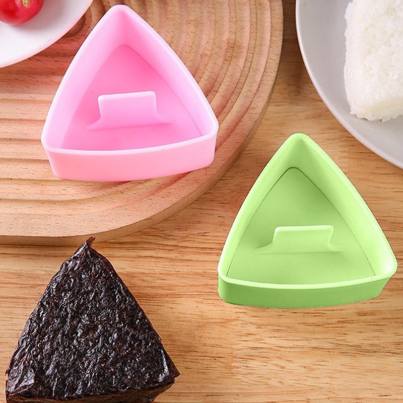 Moule à Onigiri Triangulaire Maison Cuisine Ustensiles Alimentaires Pour Kit Cuisine Presse à Sushi Pratique Japon DIY Accessoires Bento Boules de Riz