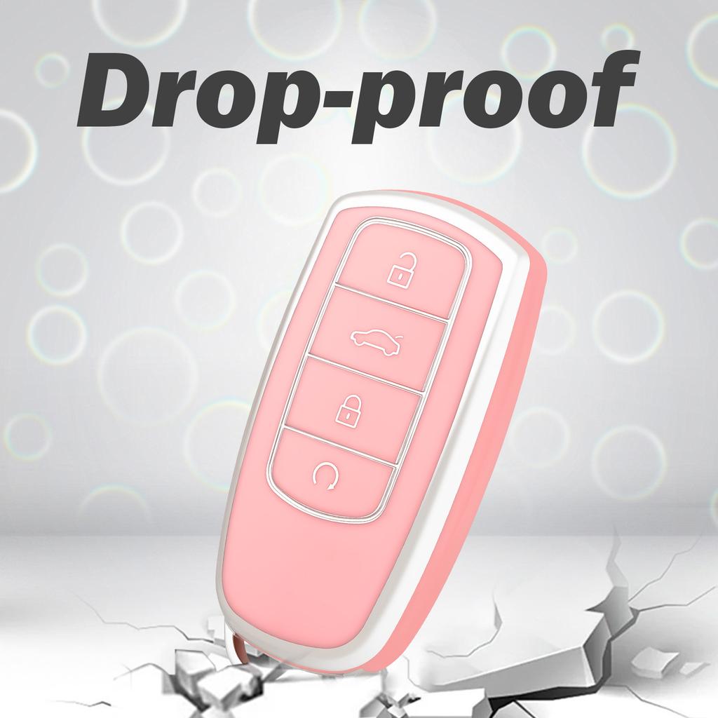 Car Key Cover Case Shell Protector Bag Keychain Keyring  For Chery Omoda C5 5 fx 7 Tiggo 8 PLUS 8 Pro 7 Pro 5 PLUCar Accessories