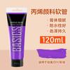 75ml/120ml Acrylic Pigment Good Water Resistance Strong Coverage Long-lasting Color for Painting Creation