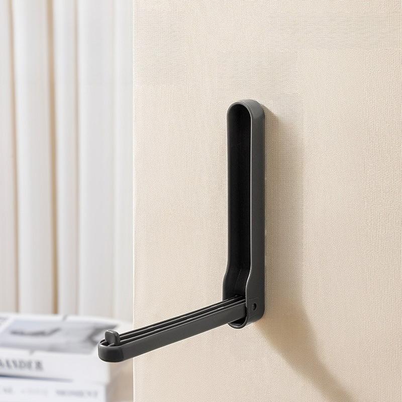 No Drilling Hanger Storage Box - Space Saving Foldable Ledge for Dorm/Wardrobe, Dorm Organization | Modern Ledge Hangers