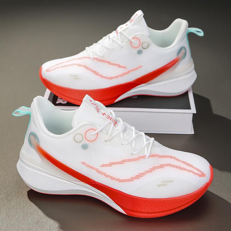 

2025 running shoes men s and women s red rabbit 8pro ultra-light professional racing sports training sports running shoes shock absorption 34