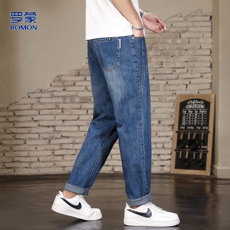 Romon Men s Classic Straight-Leg Denim Jeans 31