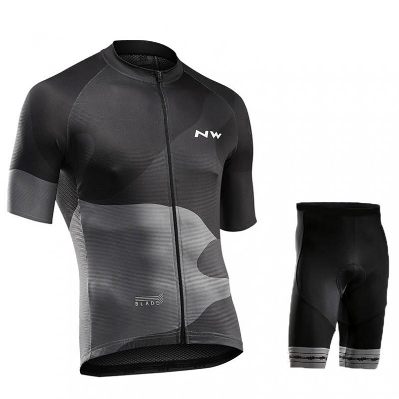 NW Cycling Clothing Short-sleeved Suit Bicycle Suspenders Shorts Breathable Sweat-wicking Equipment