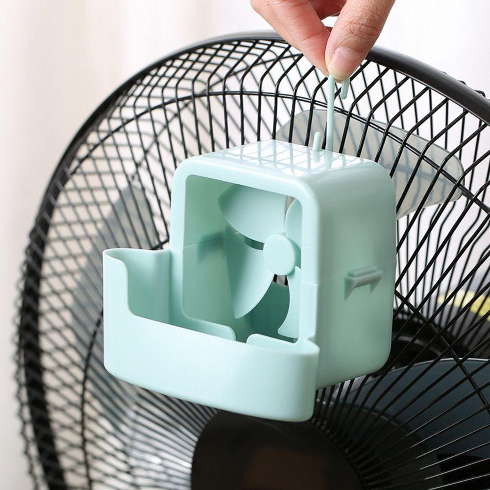 With Hanging Hook Ice Cube Storage Box Quickly Cooling Small Fans  Summer