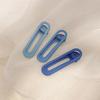 Colorful No-Trace Metal Duckbill Hair Clips for Women - 2025 New Trendy Bangs Hairpins