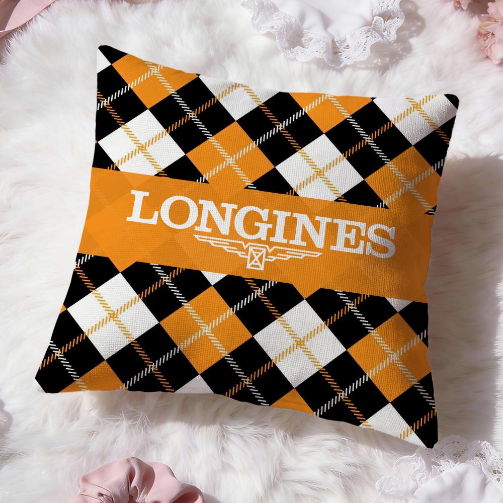 Klasická značka L-Longines Potah na polštář ve tvaru polštářku Prémiový komfort Oboustranný potah na polštář - Dvoustranný design pro jakoukoli místnost a interiér auta