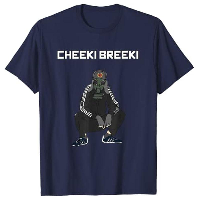 

Чики Брики - Гопник Слав Стайл Смешная Футболка Геймера Сталкера Юмор Смешная Графическая Футболка Топы Мужская Одежда Изделия на Заказ 4XL