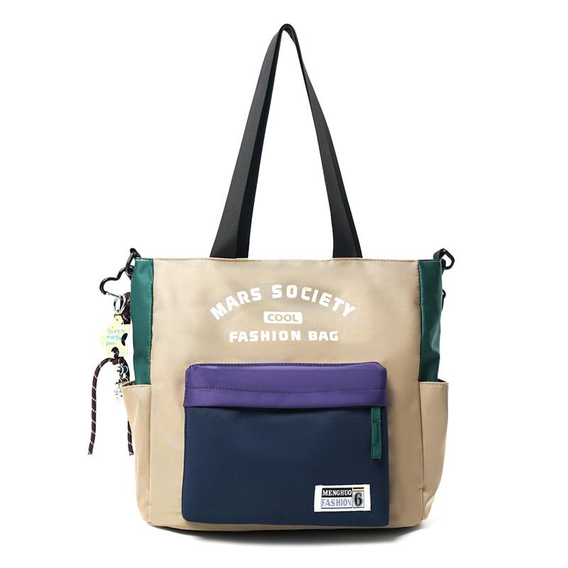 

Сумка через плечо Сумка-тоут Женская Сумка на плечо для поездок на работу Большой вместимости хаки/зелёный