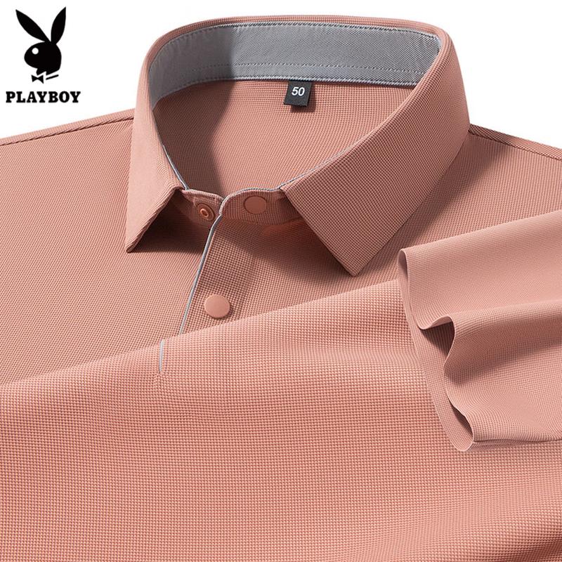 PLAYBOY Men s Summer Quick-Dry Polo Shirt 50