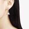 BELLA BOX S925 Silver Needle Vacation Style Fairy Ear Stickers, A Light Luxury And High-end Pearl Earrings