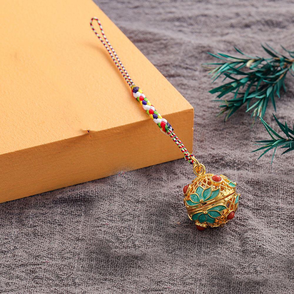 

DIY Phone Pendants Cloisonne Pendant Cell Phone Lanyard Mobile Phone Chain Jewelry Bracelet зелений/золотий