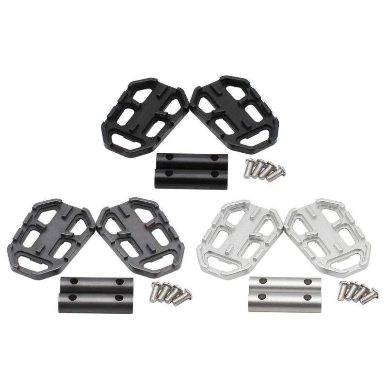 Stylish Motorcycle Foot Pegs General Motorbike Footrests Performances Bike Pedals Ergonomic Designs Motorcycle Spare
