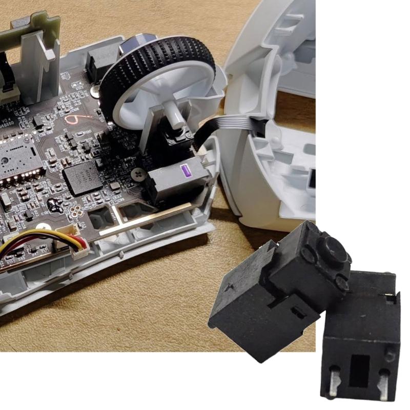 Precise 14mm Mouse Microswitch Scroll Wheel Middle Button 2Pin for DeathAdder Gaming Mouse