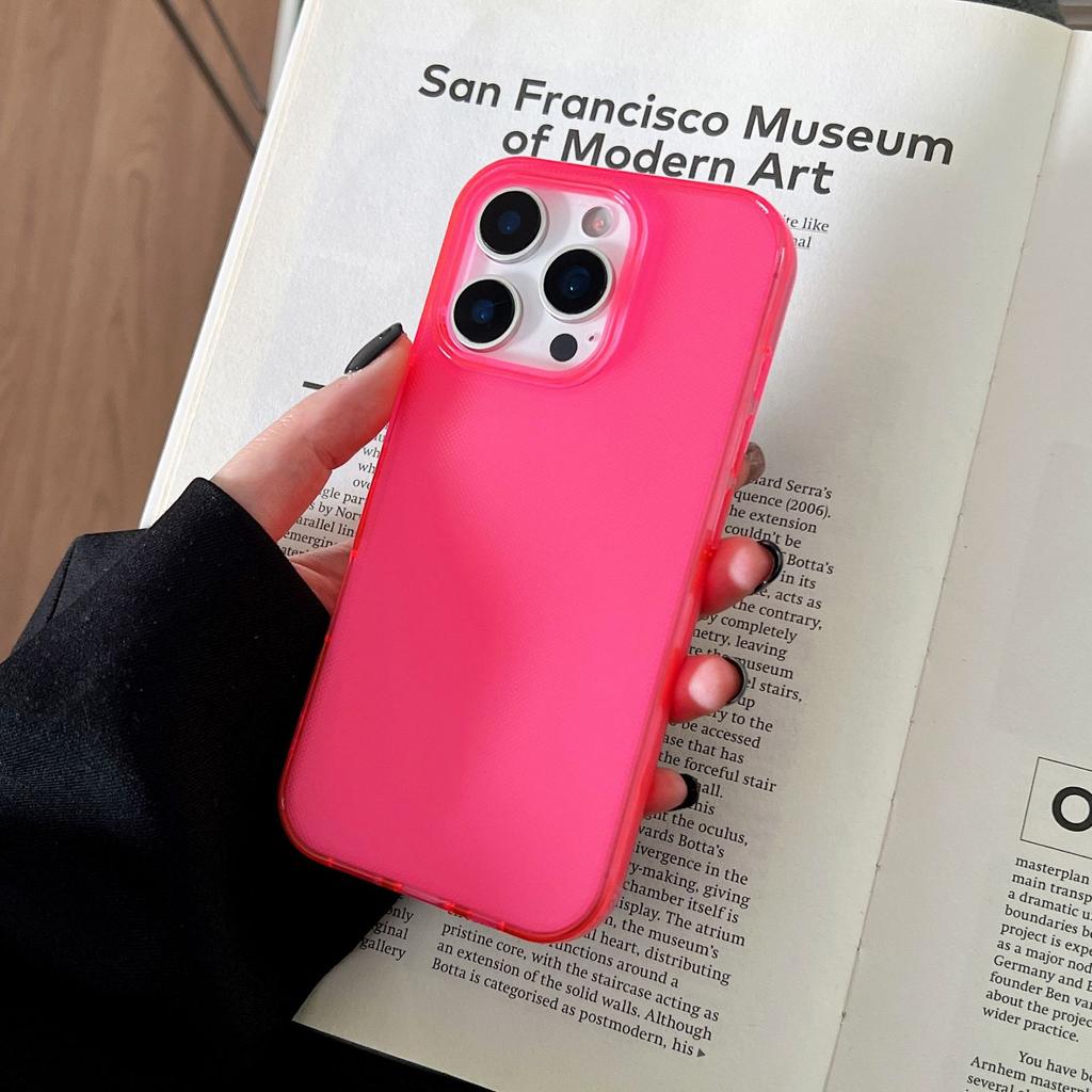 For Apple, for IPhone 16 Solid Color Phone Case, 14 Color Transparent Matte, for Apple, 15 Promax Silicone Soft Case