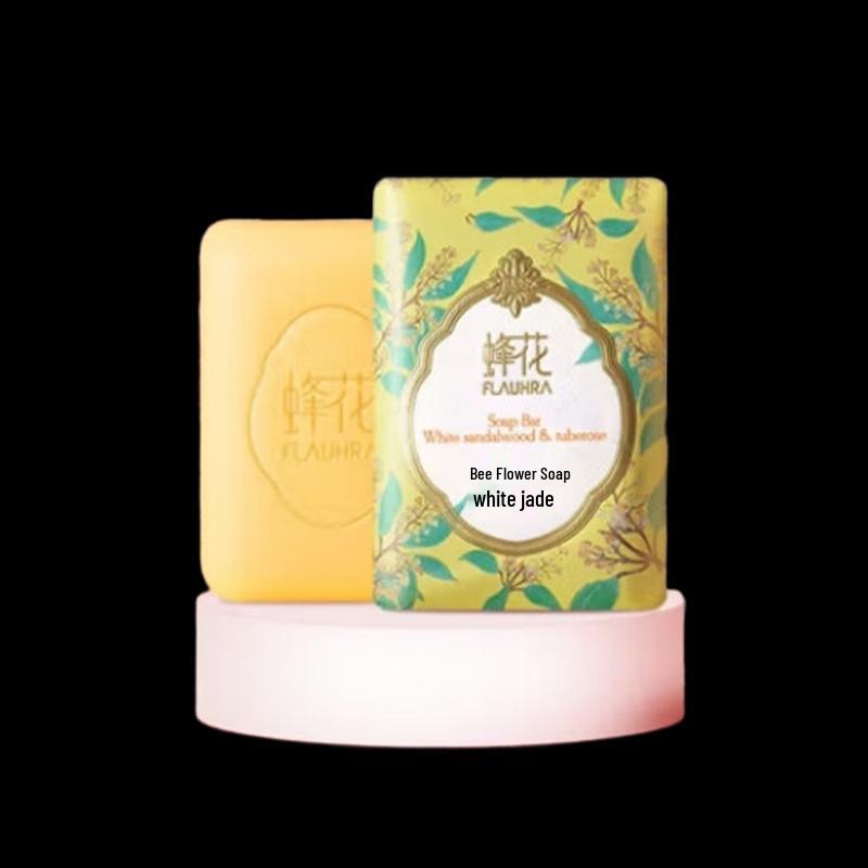 Shanghai Bee Flower Soap (White Sandalwood Evening Jade) - 5 Bars
