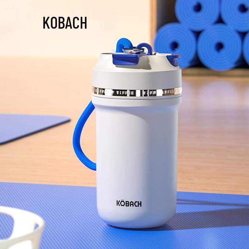 KOBACH Modern Series Titanium Coffee Mug