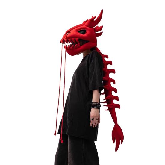 Костюм скелета динозавра 3D Ультра-реалистичный Плюшевый костюм динозавра Дышащий Мягкий Безопасный для кожи Машинная стирка Костюм для Хэллоуина