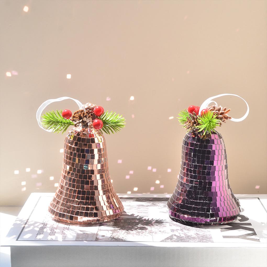 Neuer 1 Stück Weihnachtsglocken Anhänger Weihnachts-Bastelarbeit Weihnachtsbaum Hängeglocken Baumdeko Neujahrsgeschenke