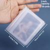 2/3inch Mini Photo Album Keychain Kpop Photo Card Holder Pockets ID Photo Idol Small Picture Storage Case PVC Binder Album Gifts