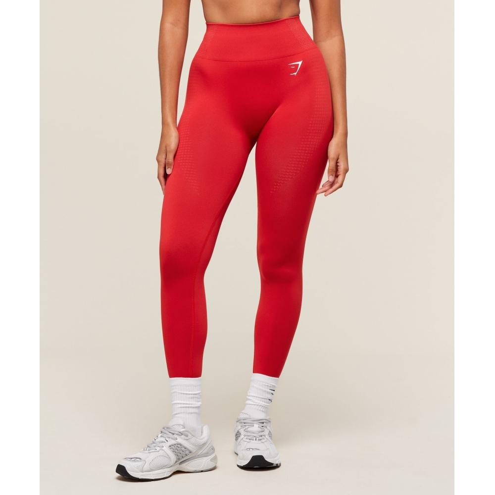 

Gymshark Бесшовные леггинсы Vital Sculpt Velocity Red B3c4p Rb50 XS