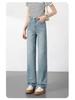 Women's High Waist Light Color Jeans - Spring/Autumn 2025 Style: Straight, Slimming, Petite, Narrow & Wide Leg.